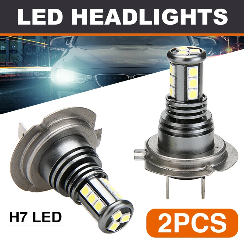 2pcs Automobile LED Fog Lamp High Brightness H7 LED Car Headlamp Hi/Low Beam 6500K Car Truck Headlight Kit
2pcs Automobile LED Fog Lamp High Brightness H7 LED Car Headlamp Hi/Low Beam 6500K Car Truck Headlight Kit