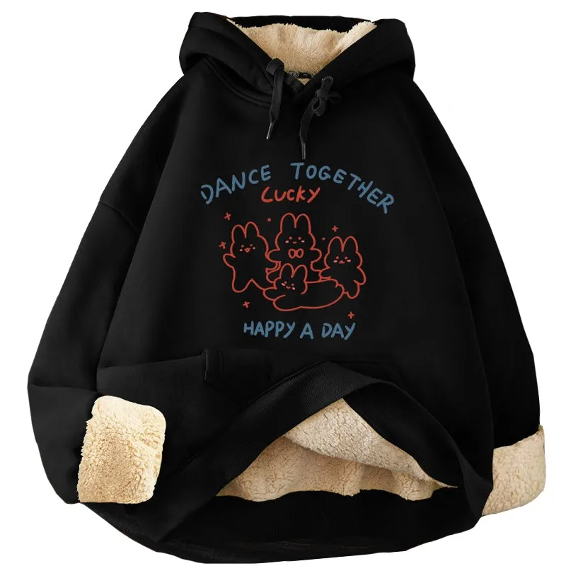 Зимнее корейское повседневное пальто, одежда, женские толстовки, утепленные толстовки, мультяшный Харадзюку, флисовый пуловер с надписью для женщин
Зимнее корейское повседневное пальто, одежда, женские толстовки, утепленные толстовки, мультяшный Харадзюку, флисовый пуловер с надписью для женщин