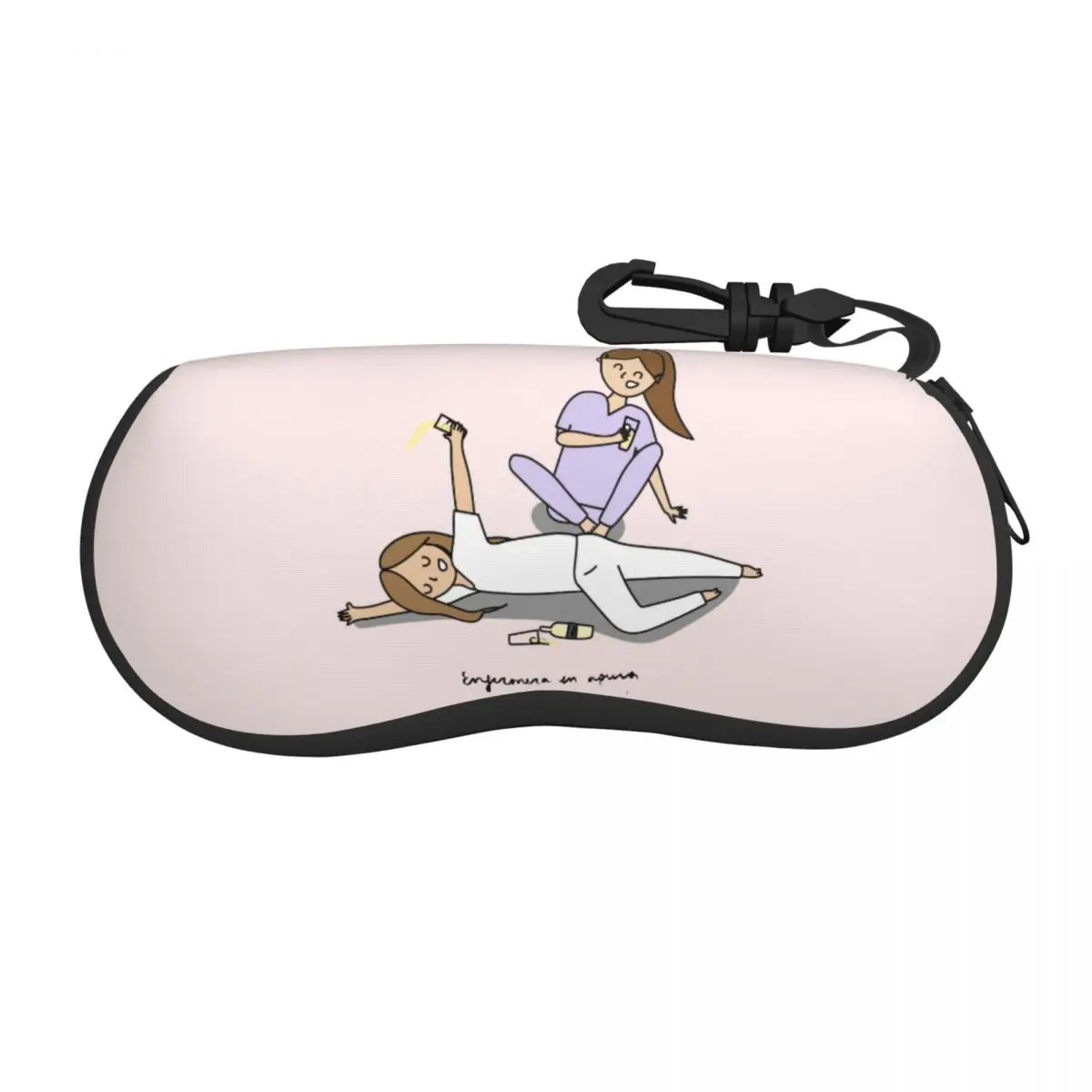 Custom Funny Cartoon Nurse Eyeglass Glasses Case Women Men Soft Health Care Nursing Doctors Sunglasses Protective Box 
Custom Funny Cartoon Nurse Eyeglass Glasses Case Women Men Soft Health Care Nursing Doctors Sunglasses Protective Box