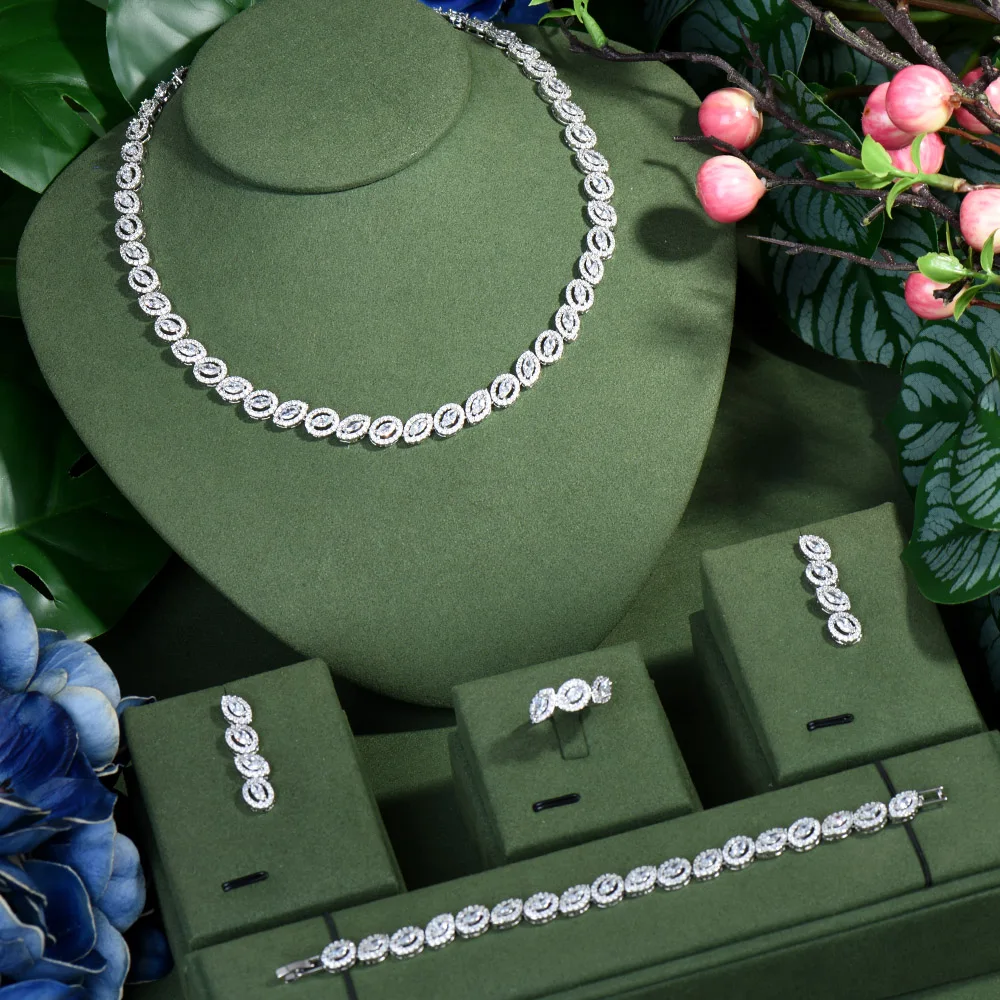 4pcs Romantic Shiny Cubic Zirconia Nigerian Luxury Simulated Pearl Bridal Wedding Party Jewelry Set for Brides N-134
4pcs Romantic Shiny Cubic Zirconia Nigerian Luxury Simulated Pearl Bridal Wedding Party Jewelry Set for Brides N-134