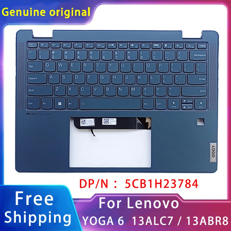 Новинка для Lenovo YOGA 6 13ALC7/13ABR8; Запасные аксессуары для ноутбука, Упор для рук/клавиатура с подсветкой 5CB1H23784
Новинка для Lenovo YOGA 6 13ALC7/13ABR8; Запасные аксессуары для ноутбука, Упор для рук/клавиатура с подсветкой 5CB1H23784