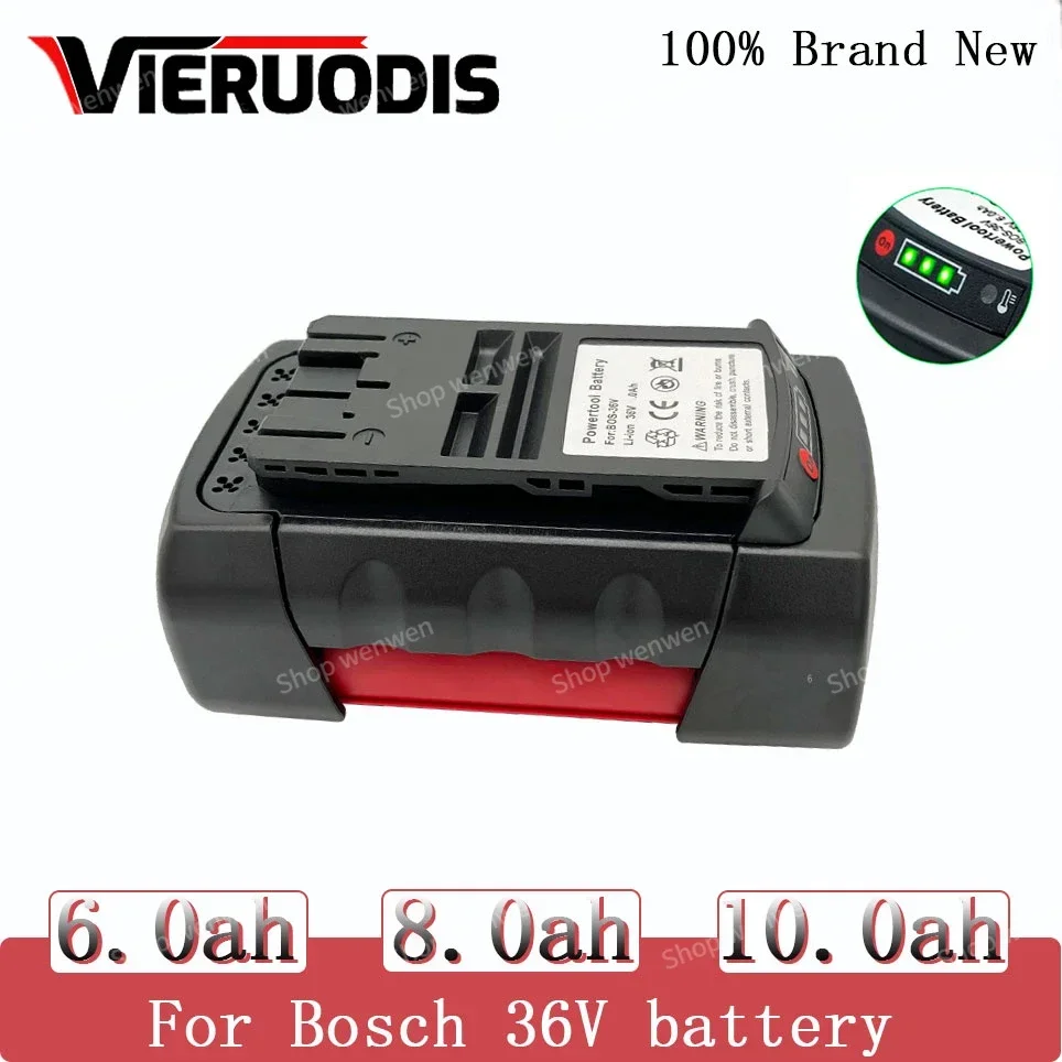 

For Bosch 36V 8.0Ah Li-ion Replacement Battery for Bosch D-70771 2607336003 2607336108 BAT836 BAT840 BAT810 Power Tool Battery