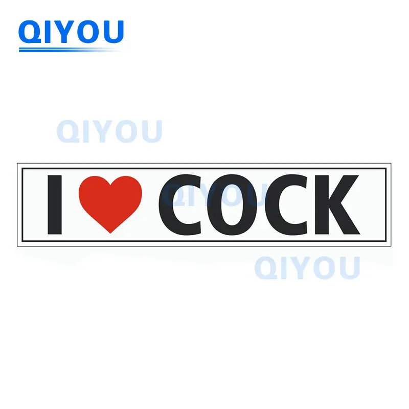I LOVE COCK Personalized Body Decoration Car Sticker Suitable for PVC Decal on Car Body Windshield Trolley Box
I LOVE COCK Personalized Body Decoration Car Sticker Suitable for PVC Decal on Car Body Windshield Trolley Box