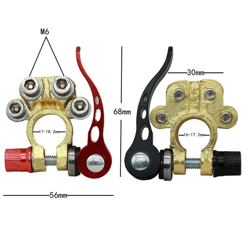 Generic 12V Car Battery Terminals Connector Car Tools Battery Terminal