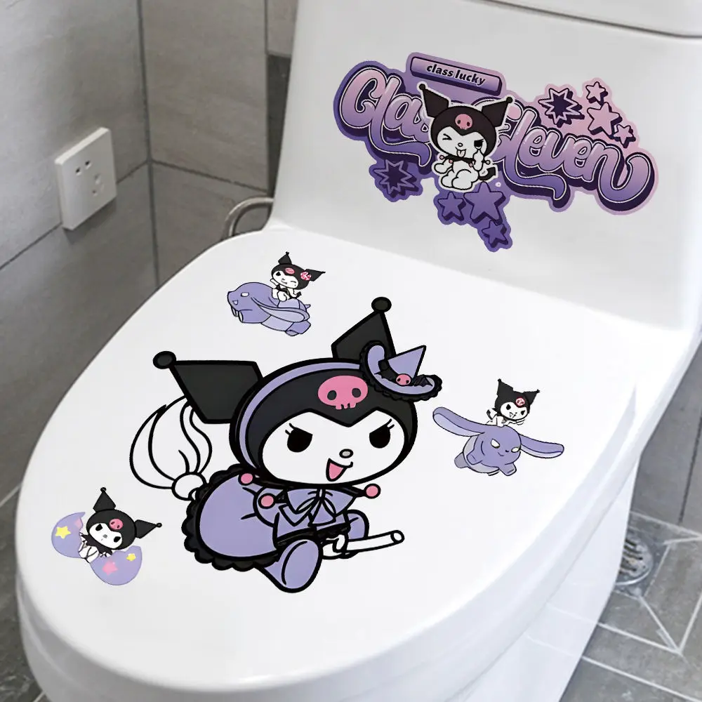 Sanrio Cute Cartoon Toilet Sticker Kuromi Waterproof Sticker Personality Creative Decoration Luggage Refrigerator Decoration
Sanrio Cute Cartoon Toilet Sticker Kuromi Waterproof Sticker Personality Creative Decoration Luggage Refrigerator Decoration