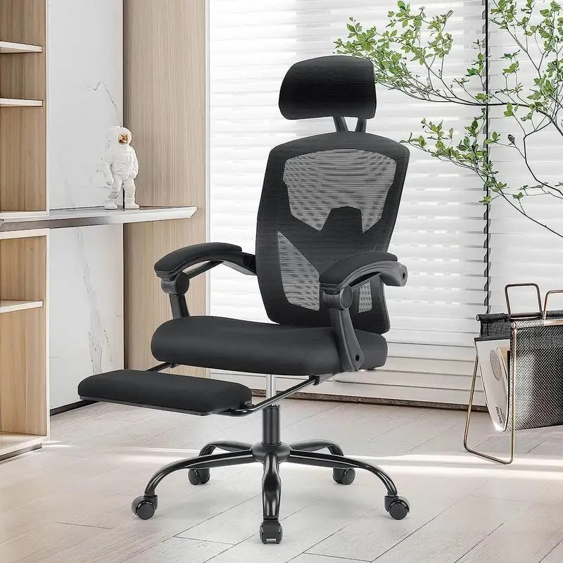 Ergonomic Office Chair Reclining Office Chair with Foot Rest, Adjustable High Back Computer Drafting Chair with Wheels
Ergonomic Office Chair Reclining Office Chair with Foot Rest, Adjustable High Back Computer Drafting Chair with Wheels