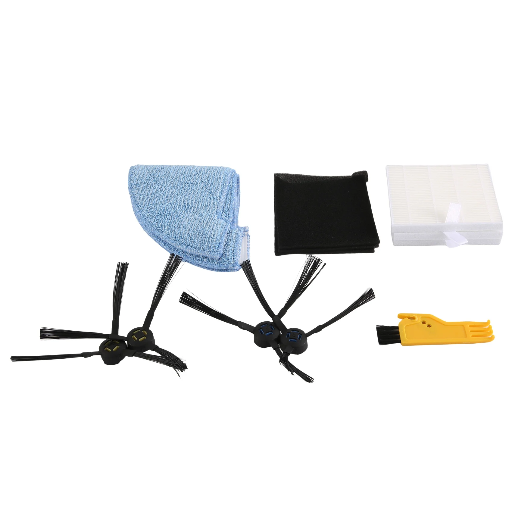 Replacement Filter Brush Wipe Spare Parts Accessory Set for ILIFE V80 V85 ZACO V80 V85 Robot Vacuum Cleaner
Replacement Filter Brush Wipe Spare Parts Accessory Set for ILIFE V80 V85 ZACO V80 V85 Robot Vacuum Cleaner