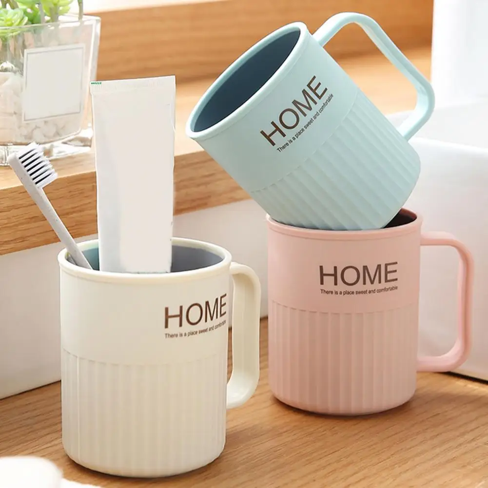 Couple Cup Mouthwash Cup Ergonomic Large Capacity Double Layer with Handle Burr-free PP Creative Two-color for Home
Couple Cup Mouthwash Cup Ergonomic Large Capacity Double Layer with Handle Burr-free PP Creative Two-color for Home