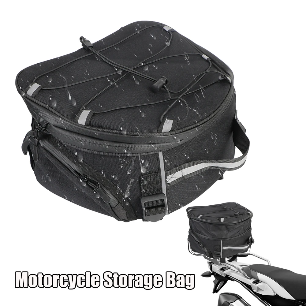 

Motorcycle Luggage Panniers Rack Top Saddlebag Storage Bag Universal For Honda Suzuki BMW R1200GS R1250GS GS 1200 1250 Adventure