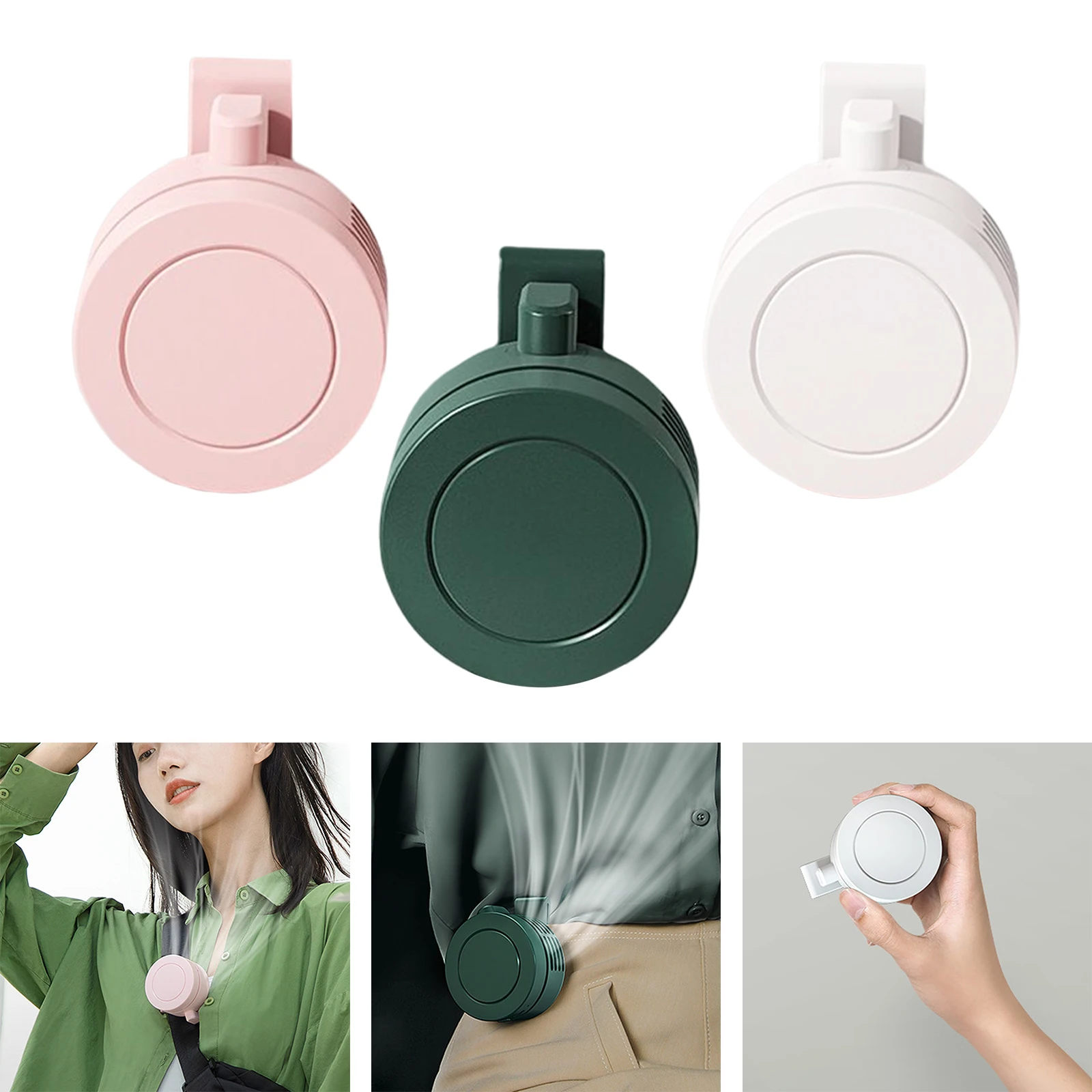 Mini Clip Fan Vaneless Neck Waist Fan Air Cooling USB Personal Fan for Outdoor Fishing 3 Speeds Desktop Fan 360 Adjustable Wind
Mini Clip Fan Vaneless Neck Waist Fan Air Cooling USB Personal Fan for Outdoor Fishing 3 Speeds Desktop Fan 360 Adjustable Wind