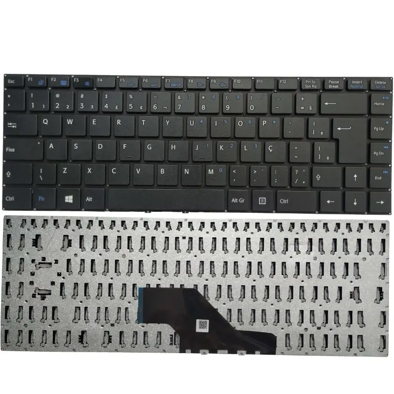 

New Brazil Keyboard For SONY VAIO FE14 VJFE41F11X VJFE42F11X VJFE43F11X D0K-V6399A DOK-V6399A BR Brazilian Black