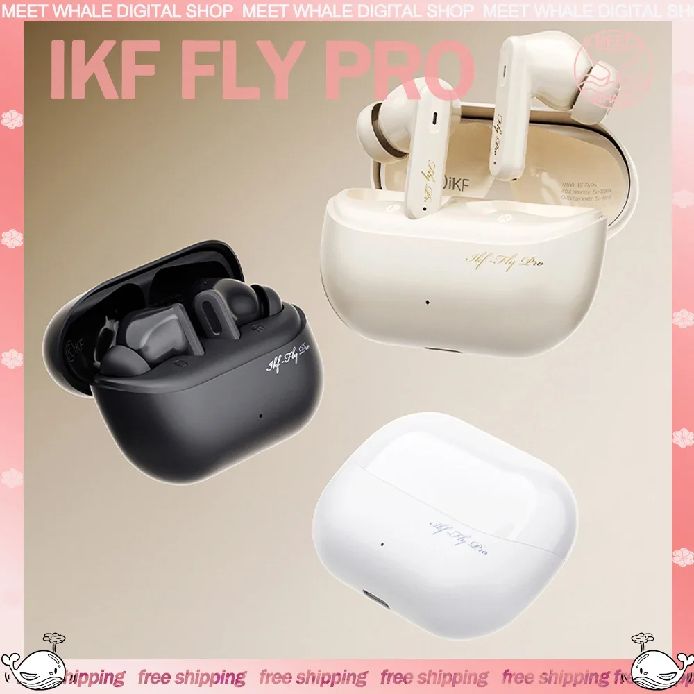 

IKF Fly Pro Earphone In-Ears Earbuds App Customization EQ Wireless Bluetooth Earphones Long Endurance Headset Music DIY Touch