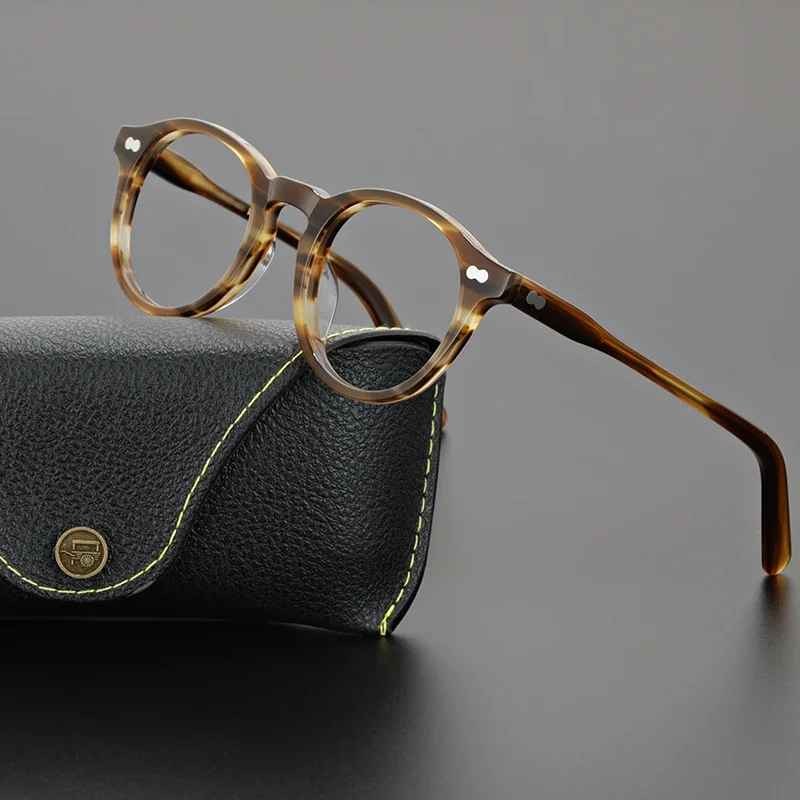 Retro Round Glasses Frame 003F Men Women Classic Designer Handmade Eyewear High Top Quality Premium Prescription Eyeglasses
Retro Round Glasses Frame 003F Men Women Classic Designer Handmade Eyewear High Top Quality Premium Prescription Eyeglasses