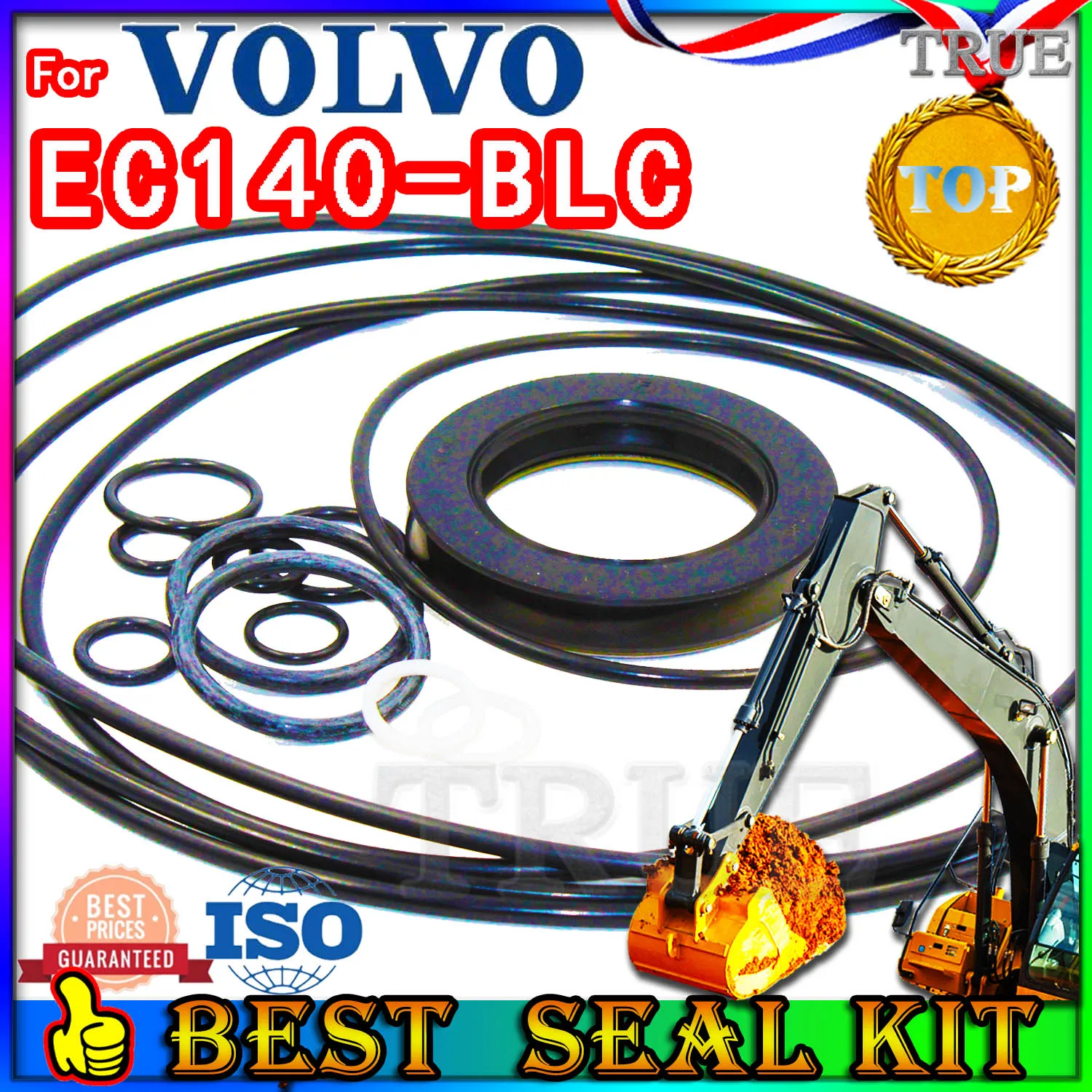 

For VOLVO EC140-BLC Oil Seal Repair Kit Boom Arm Bucket Excavator Hydraulic Cylinder EC140 BLC High Suppliers Manufacturers Fix