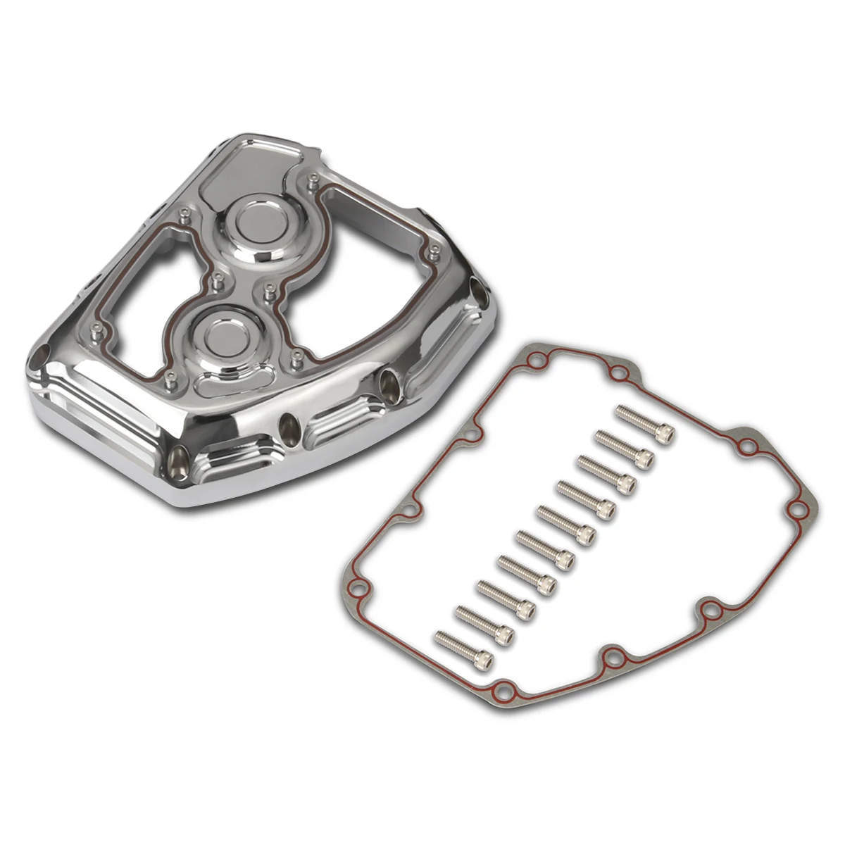 Chromed clarity Cam Cover For Harley Twin Cam Street Glide FLHX road king FLHR 06-16 softail Fat Boy Dyna
Chromed clarity Cam Cover For Harley Twin Cam Street Glide FLHX road king FLHR 06-16 softail Fat Boy Dyna