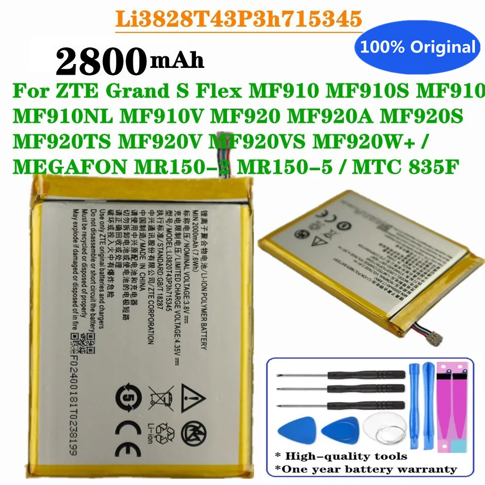 

Li3823T43P3h715345 Battery For ZTE Grand S Flex MF 910/910S /910L/910NL/910V/920/920A/920S/920TS/920V/920VS/920W+ Phone Battery