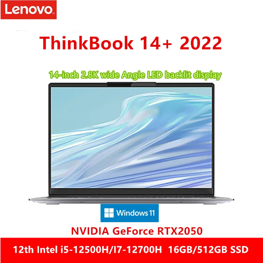 Новинка 2022, ноутбук Lenovo ThinkBook 14 +, Intel i5-12500H/I7-12700H NVIDIA GeForce RTX2050, 16 ГБ/512 Гб SSD, 14-дюймовый тонкий ноутбук
Новинка 2022, ноутбук Lenovo ThinkBook 14 +, Intel i5-12500H/I7-12700H NVIDIA GeForce RTX2050, 16 ГБ/512 Гб SSD, 14-дюймовый тонкий ноутбук