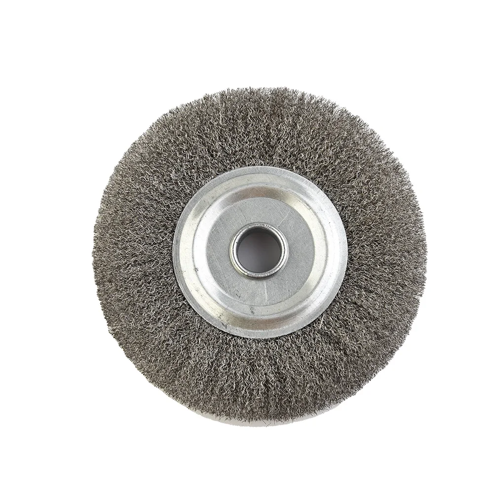 5inch 125mm Crimped Stainless Steel Wire Wheel Brushes For Bench Grinder Polishing Abrasive Tool Metal Derust Wood Deburring
5inch 125mm Crimped Stainless Steel Wire Wheel Brushes For Bench Grinder Polishing Abrasive Tool Metal Derust Wood Deburring