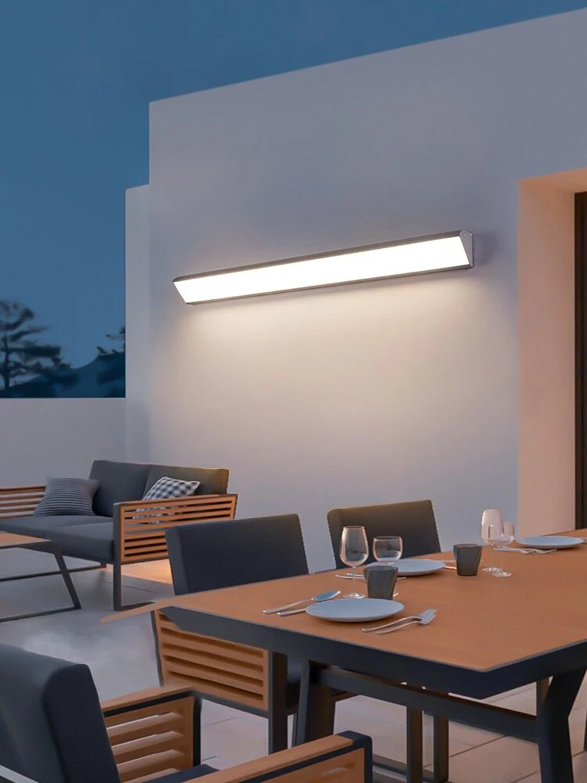 

IP65 LED Waterproof Wall Lamps Indoor Outdoor Wall Light Courtyard Porch Living Room Corridor Bedroom Wall Sconce