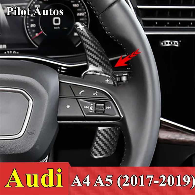 Genuine Carbon Fiber Car Steering Wheel Shift Paddle Extended Shifter Trim Cover For Audi A4 A5 2017 2018 2019
Genuine Carbon Fiber Car Steering Wheel Shift Paddle Extended Shifter Trim Cover For Audi A4 A5 2017 2018 2019