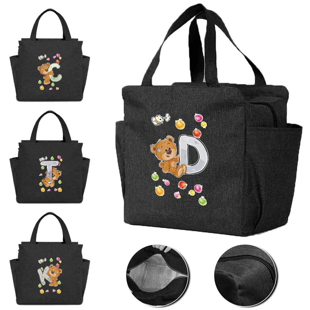 BIG Capacity Lunch Bag Aesthetic Printing Bear Letter Series Cooler Tote Bags Cooler Leakproof Picnic Bags Lunch Box Hi-Q
BIG Capacity Lunch Bag Aesthetic Printing Bear Letter Series Cooler Tote Bags Cooler Leakproof Picnic Bags Lunch Box Hi-Q