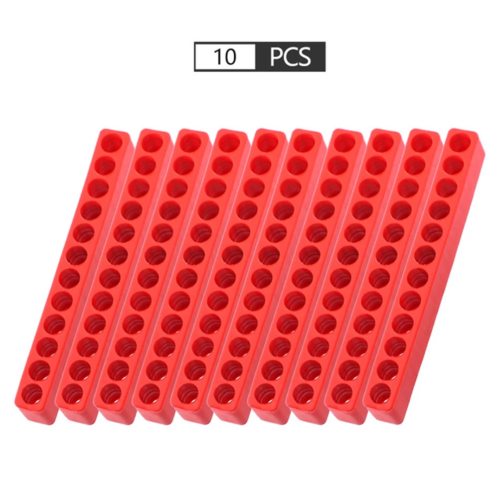 1/4‘’ Hex Shank Screwdriver Drill Bit Holder Case Stand 12 Holes Plastic Storage Portable Organizer For Screwdriver Tray Toolbo
1/4‘’ Hex Shank Screwdriver Drill Bit Holder Case Stand 12 Holes Plastic Storage Portable Organizer For Screwdriver Tray Toolbo