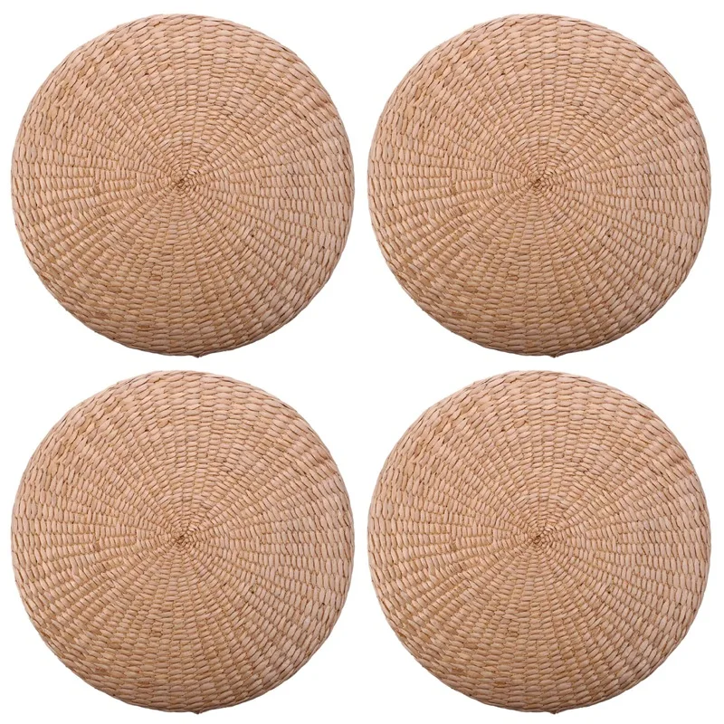 4X 40Cm Tatami Cushion Round Straw Weave Handmade Pillow Floor Yoga Chair Seat Mat
4X 40Cm Tatami Cushion Round Straw Weave Handmade Pillow Floor Yoga Chair Seat Mat