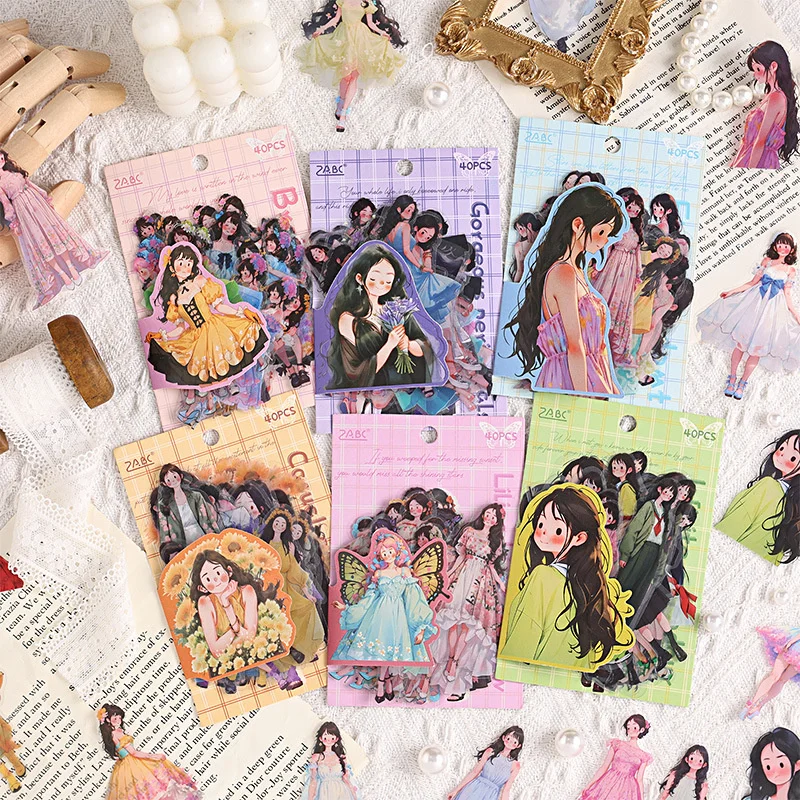 24 pack/lot Kawaii Girl Sticker Cute Decorative Stationery Sticker Scrapbooking DIY Diary Album Stick Label
24 pack/lot Kawaii Girl Sticker Cute Decorative Stationery Sticker Scrapbooking DIY Diary Album Stick Label