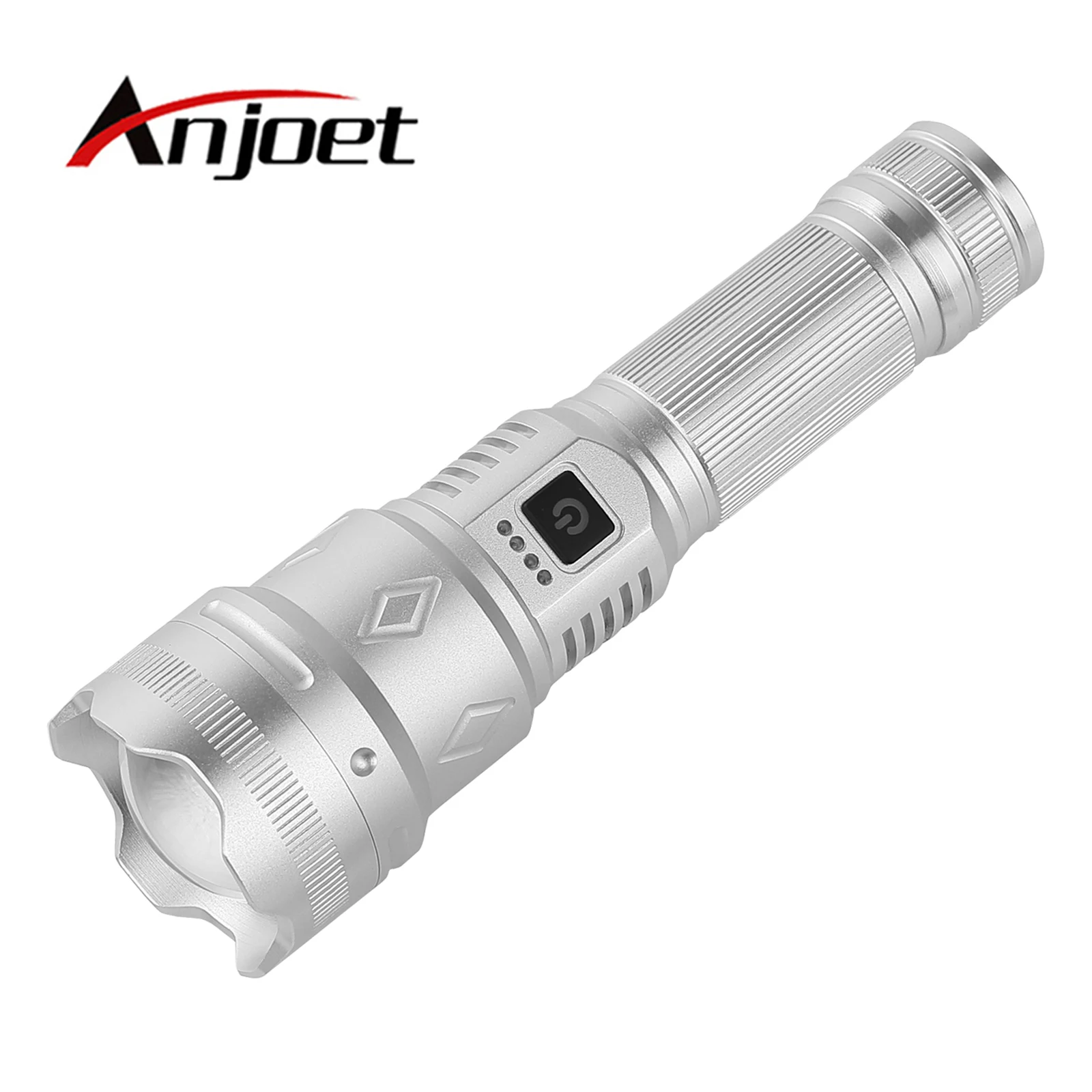 Super White Laser Led Flashlight 1000LM Torch USB Rechargeable 26650 Waterproof Zoomable Light Hunting Lantern Power Bank 500M
Super White Laser Led Flashlight 1000LM Torch USB Rechargeable 26650 Waterproof Zoomable Light Hunting Lantern Power Bank 500M