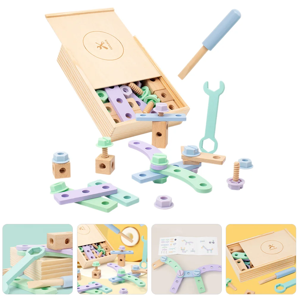 1 компл., деревянные мини-инструменты для малышей, маленький строительный игровой набор, Раннее Обучение, когнитивные строительные игрушки
1 компл., деревянные мини-инструменты для малышей, маленький строительный игровой набор, Раннее Обучение, когнитивные строительные игрушки
