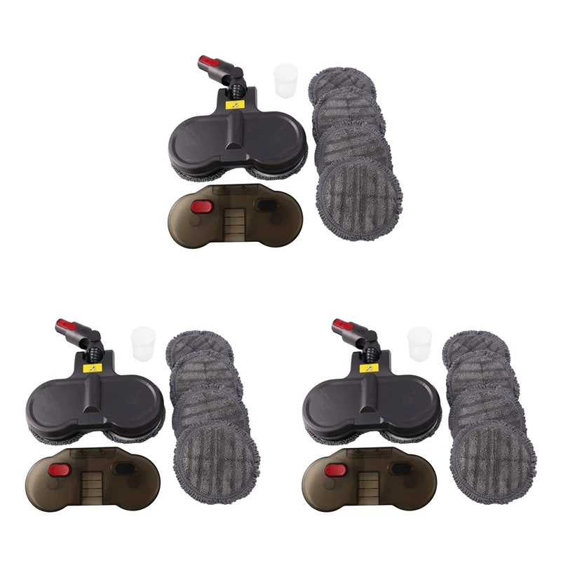 3X Electric Wet Dry Mopping Head For Dyson V7 V8 V10 V11 Replaceable Parts With Water Tank Mop Head Mop Pads Water Cup
3X Electric Wet Dry Mopping Head For Dyson V7 V8 V10 V11 Replaceable Parts With Water Tank Mop Head Mop Pads Water Cup