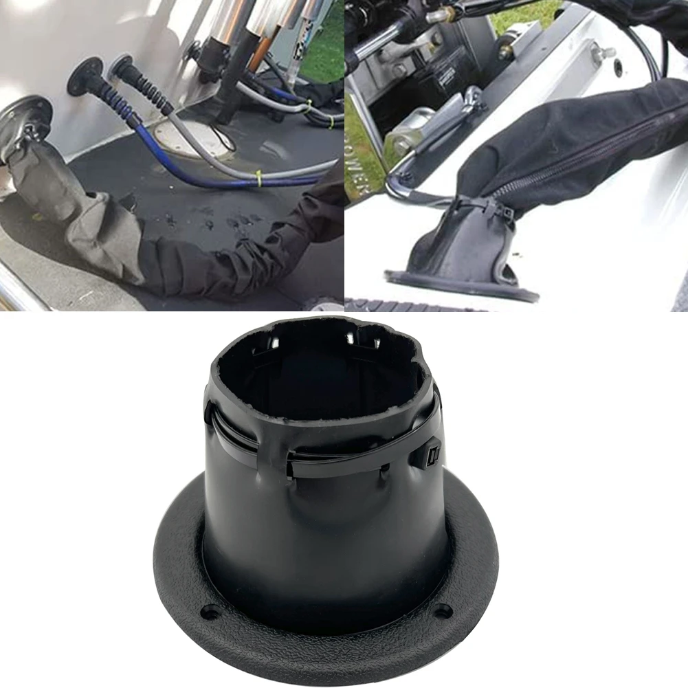 1PC Boat Cable Boot Marine Transom Boat Steering Cable Boot Motorwell With Wire Tie Dia. 120mm Black Boat Accessories
1PC Boat Cable Boot Marine Transom Boat Steering Cable Boot Motorwell With Wire Tie Dia. 120mm Black Boat Accessories