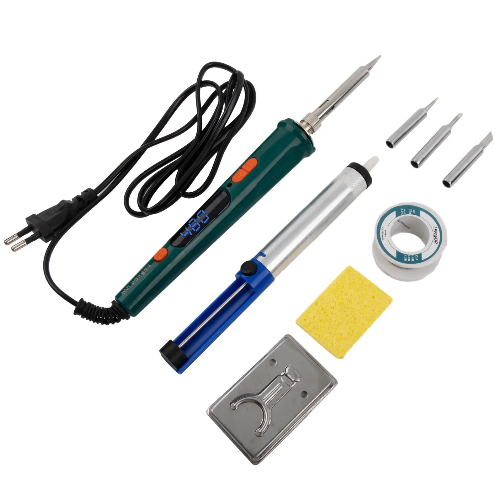 1 Set Soldering Iron Digita Digital Display Soldering Pen Welder Supplies Welding 120W Adjustable Electric LED
1 Set Soldering Iron Digita Digital Display Soldering Pen Welder Supplies Welding 120W Adjustable Electric LED