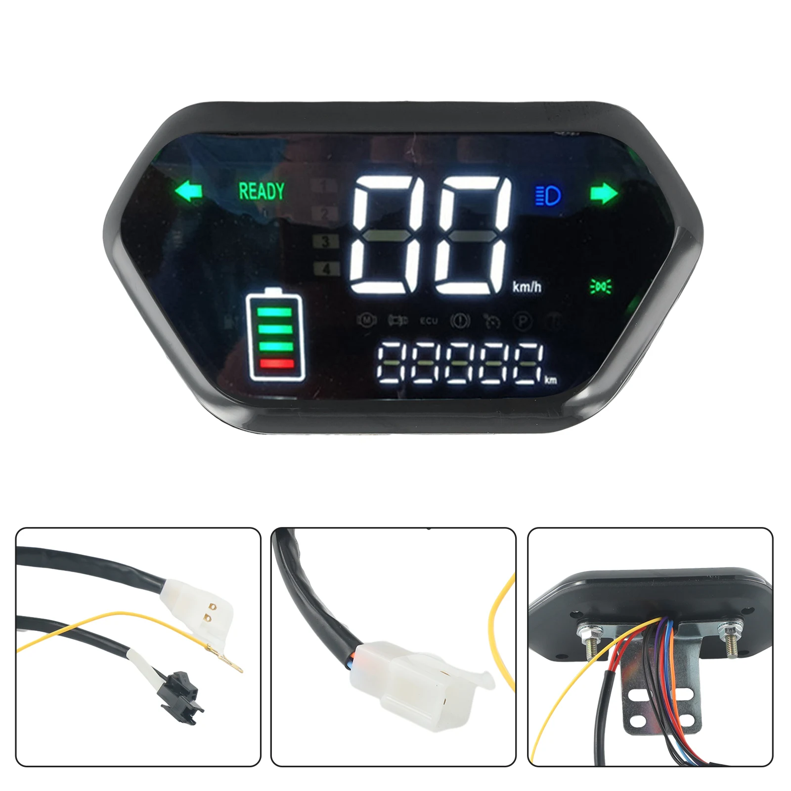 LED Display Controller Display -20-150C 250G 48-72v 6PIN Belt Support Black High Light Voltage Conversion Ebikes
LED Display Controller Display -20-150C 250G 48-72v 6PIN Belt Support Black High Light Voltage Conversion Ebikes