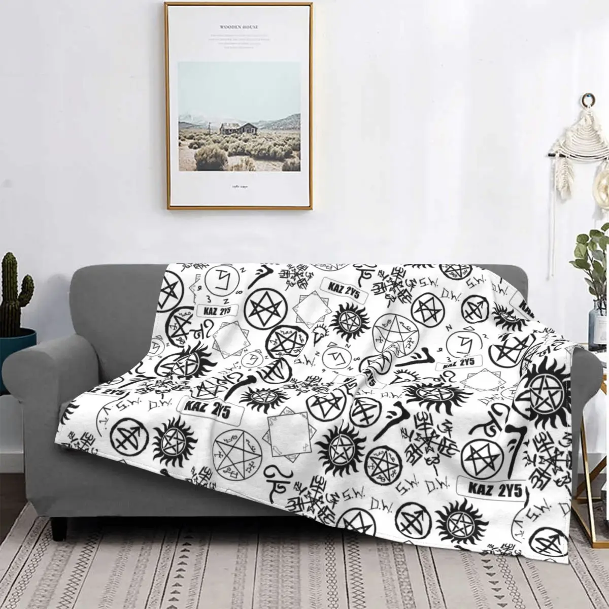 Supernatural Symbols Fleece Throw Blankets Blankets for Bedding Travel Ultra-Soft Plush Thin Quilt
Supernatural Symbols Fleece Throw Blankets Blankets for Bedding Travel Ultra-Soft Plush Thin Quilt