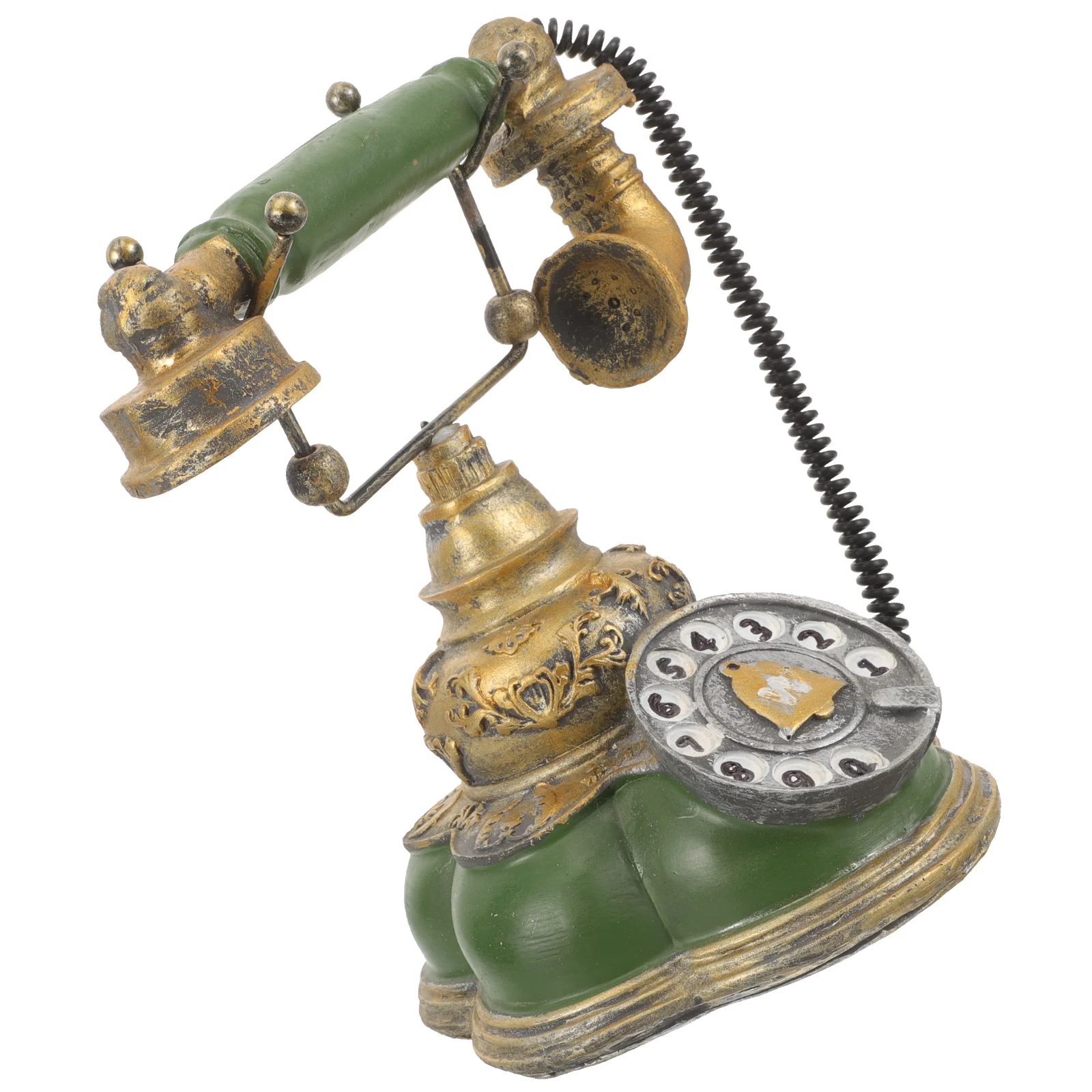 Corded Telephone Photograph Prop Resin Retro Telephone Classic Corded Telephone Vintage Home Office Hotel Desk Decor Ornament
Corded Telephone Photograph Prop Resin Retro Telephone Classic Corded Telephone Vintage Home Office Hotel Desk Decor Ornament