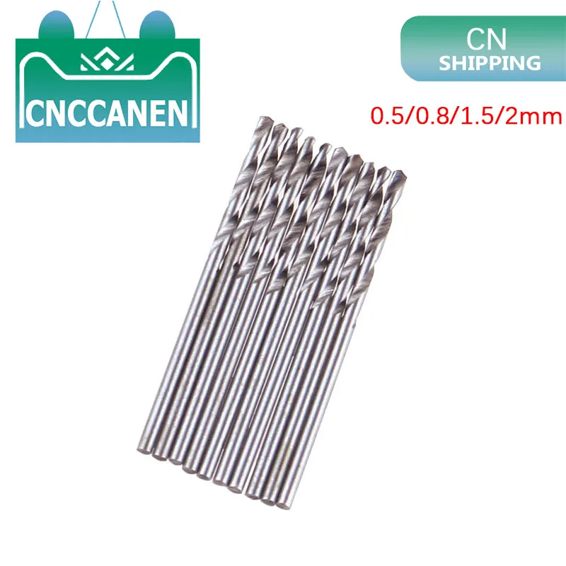 HSS Drill Bits 10Pcs/Set 0.5mm 0.8mm 1.5mm 2.0mm Mini Drill Twist Drill Bits Set for Woodworking Plastic And Aluminum
HSS Drill Bits 10Pcs/Set 0.5mm 0.8mm 1.5mm 2.0mm Mini Drill Twist Drill Bits Set for Woodworking Plastic And Aluminum