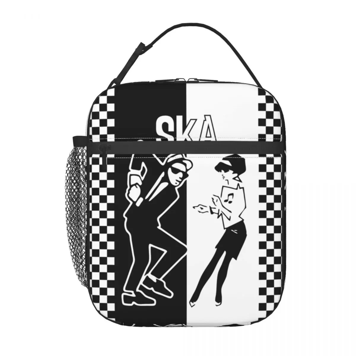 

Термоизолированные сумки для ланча Reggae Pop Music Ska, Женская Портативная сумка для ланча для кемпинга на открытом воздухе, путешествий, многофункциональная коробка для еды