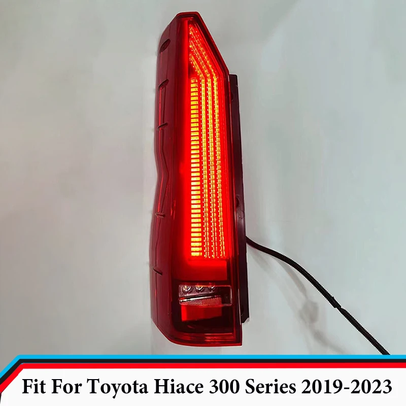 Rear Tail Lights Fit for Toyota Hiace 300 Series MPV 2020 2021 - 2023 LED Tail Lamps Lamp LED Turn Signal Brake Reverse Lights
Rear Tail Lights Fit for Toyota Hiace 300 Series MPV 2020 2021 - 2023 LED Tail Lamps Lamp LED Turn Signal Brake Reverse Lights