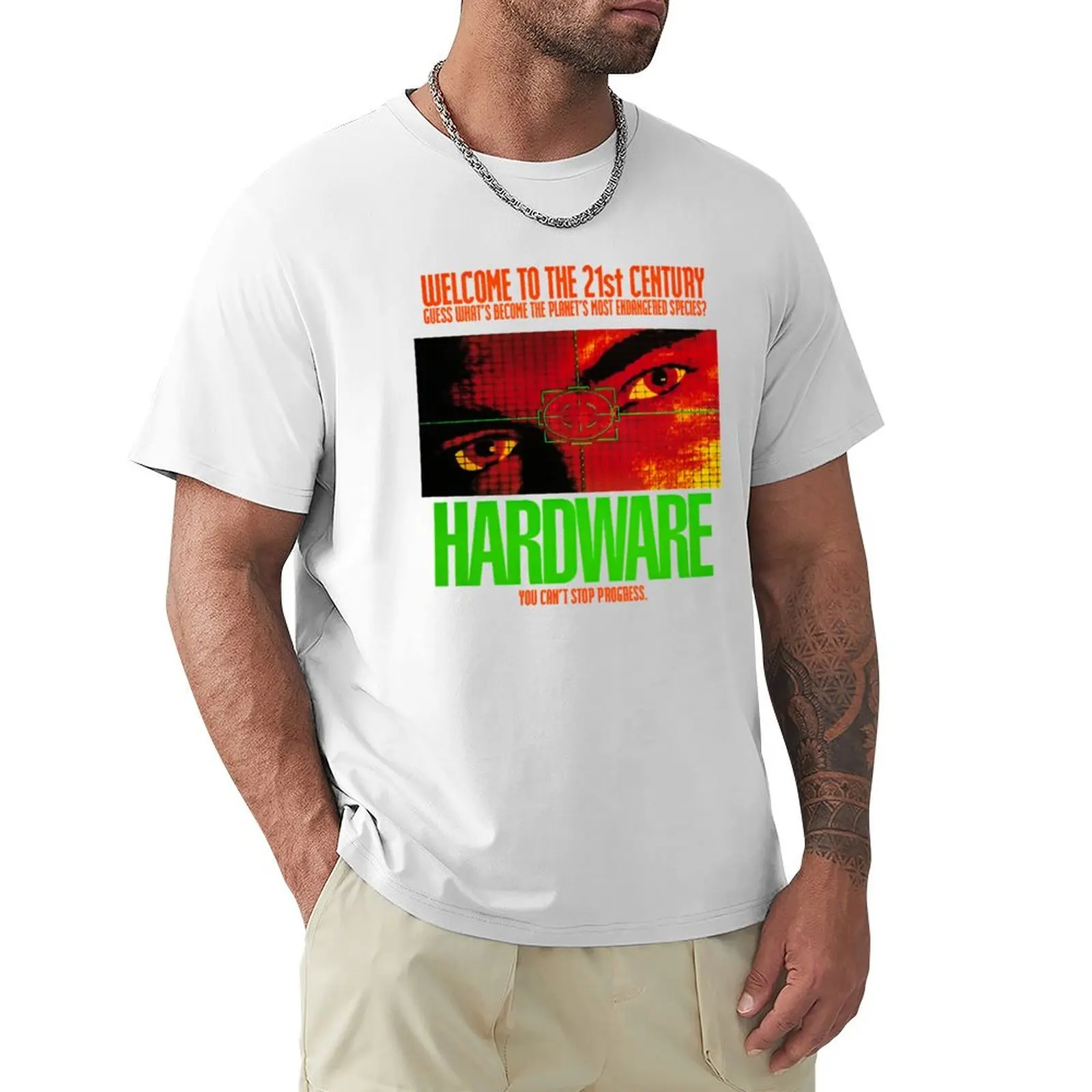 Hardware Film Poster (1990) - Sci-fi cyborg movie T-Shirt tees vintage clothes mens clothes 
Hardware Film Poster (1990) - Sci-fi cyborg movie T-Shirt tees vintage clothes mens clothes