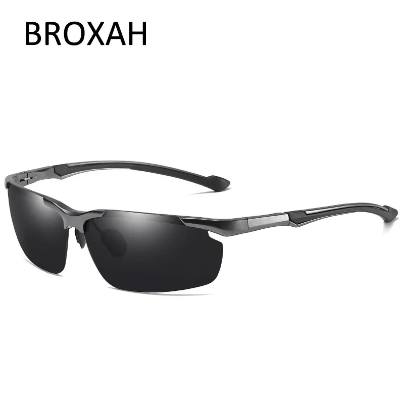 

Retro Sport Sunglasses for Men High Quality Polarized Sun Glasses 2023 Aluminium Magnesium Frame Eyewear UV400 Gafas De Sol