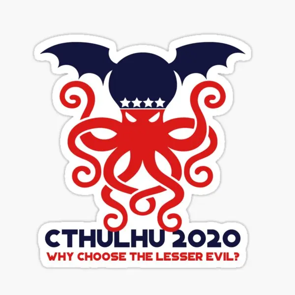 Cthulhu 2020 Why Choose The Lesser Evi 5PCS Car Stickers for Stickers Fridge Funny Luggage Kid Cute Motorcycle Window Print
Cthulhu 2020 Why Choose The Lesser Evi 5PCS Car Stickers for Stickers Fridge Funny Luggage Kid Cute Motorcycle Window Print