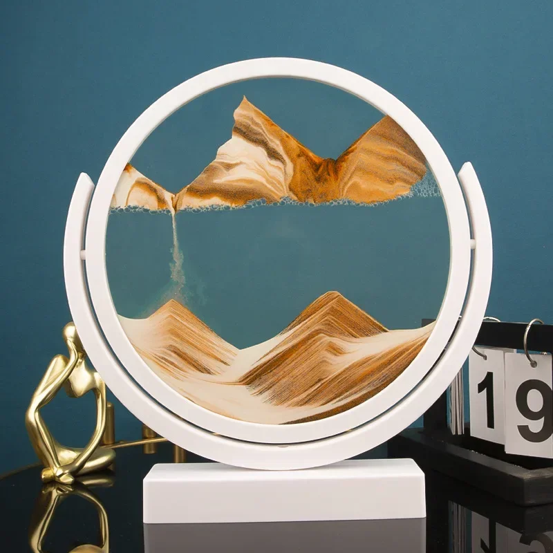 3D Hourglass Quicksand Craft Flowing Sand Painting Sandscape Moving Sand Art Picture Round Glass Deep Sea Office Home Decor Gift
3D Hourglass Quicksand Craft Flowing Sand Painting Sandscape Moving Sand Art Picture Round Glass Deep Sea Office Home Decor Gift