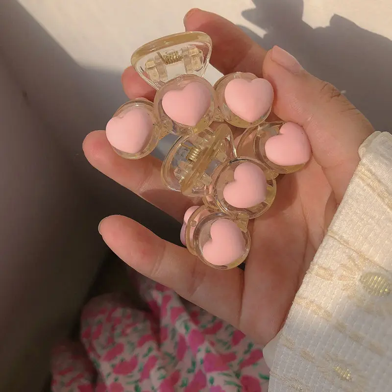 1 пара новые заколки для волос в форме розового сердца Нескользящие заколки-крабы для женщин аксессуары для волос заколки для девочек Подарки
1 пара новые заколки для волос в форме розового сердца Нескользящие заколки-крабы для женщин аксессуары для волос заколки для девочек Подарки