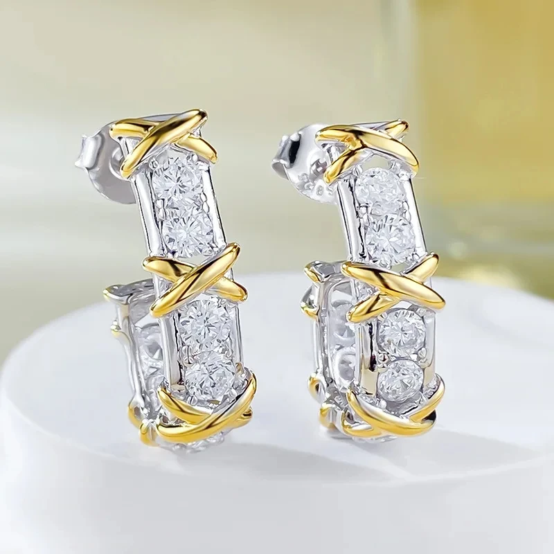 Tifine 2024 Hot 925 sterling silver Classic style cross earrings, ladies luxury brand jewelry free shipping anniversary gift
Tifine 2024 Hot 925 sterling silver Classic style cross earrings, ladies luxury brand jewelry free shipping anniversary gift