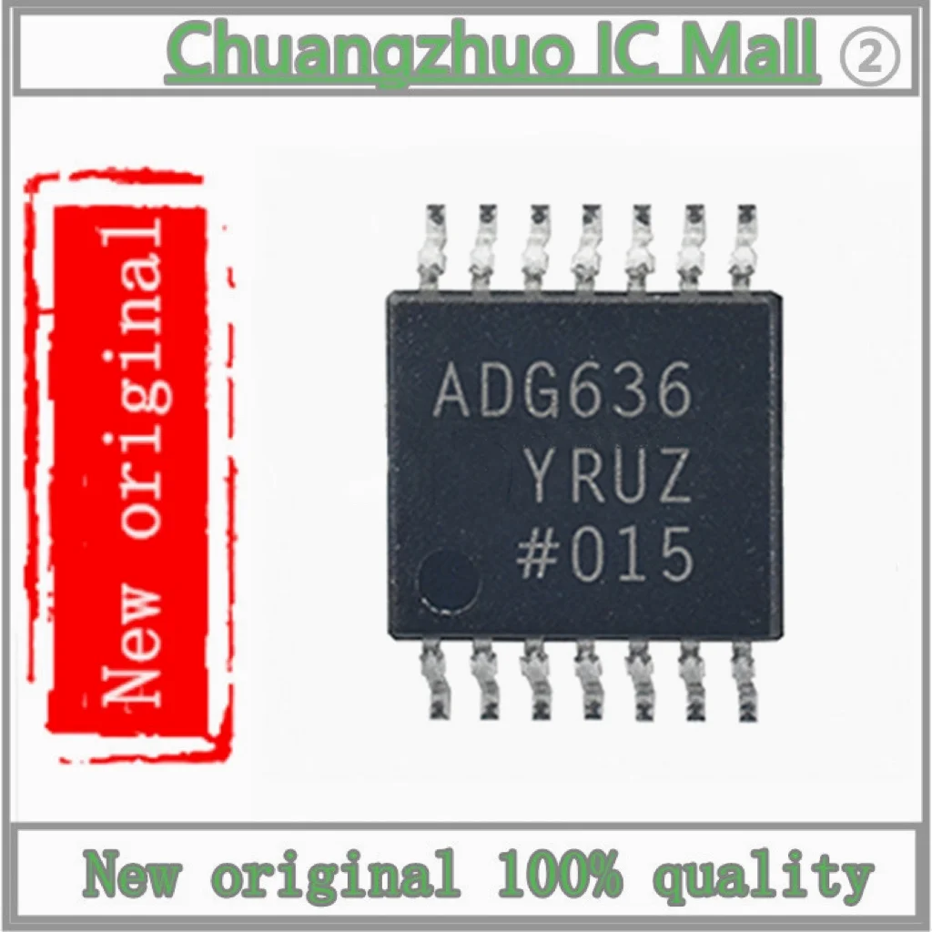 

10PCS/lot New original ADG636YRUZ-REEL7 ADG636YRUZ ADG636YRU ADG636 TSSOP-14 Analog Switches / Multiplexers ROHS