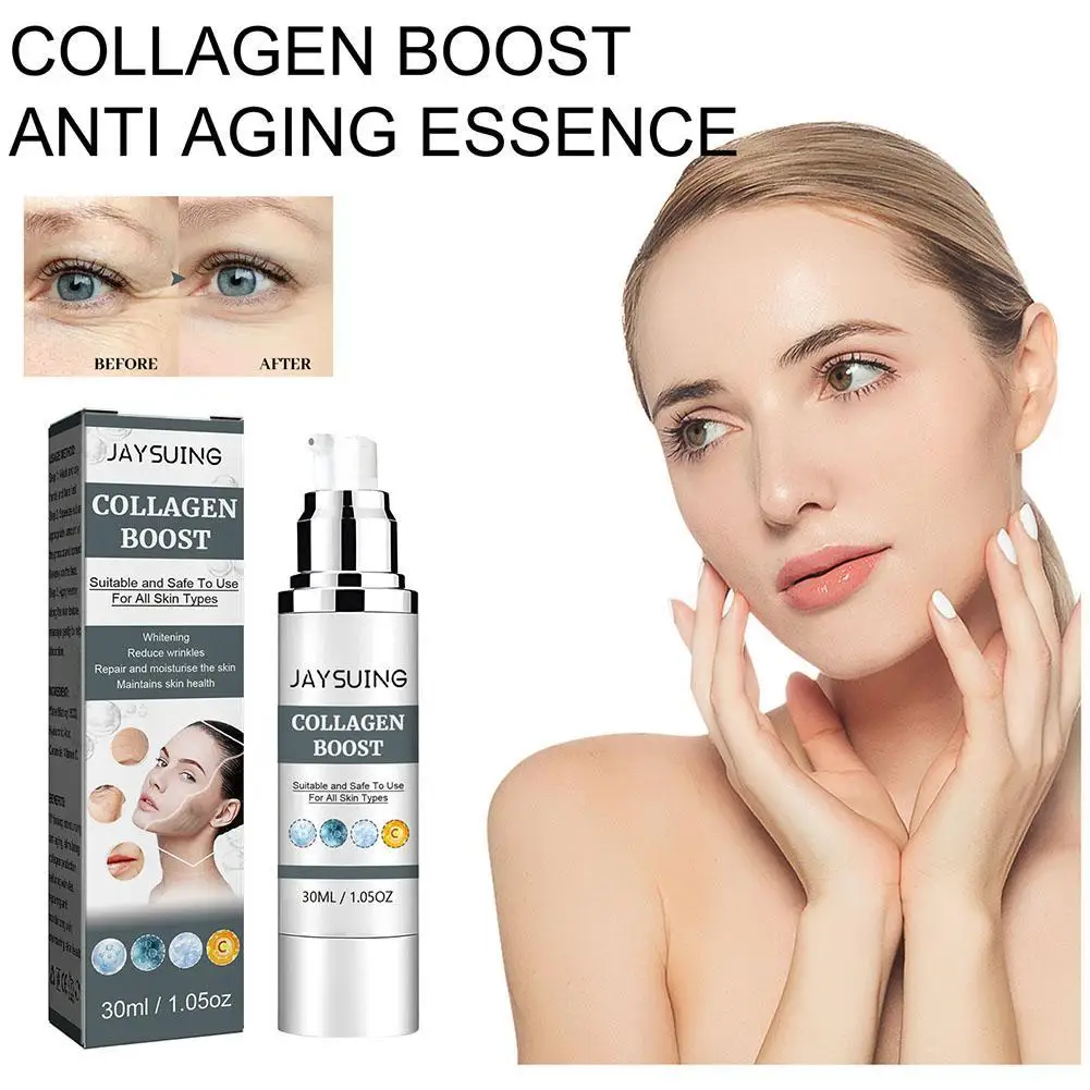 30ml Collagen Boost Cream Anti-Aging Collagen Booster Serum Dark Spot Corrector Brightening Hydrating Anti-wrinkle Facial Cream
30ml Collagen Boost Cream Anti-Aging Collagen Booster Serum Dark Spot Corrector Brightening Hydrating Anti-wrinkle Facial Cream