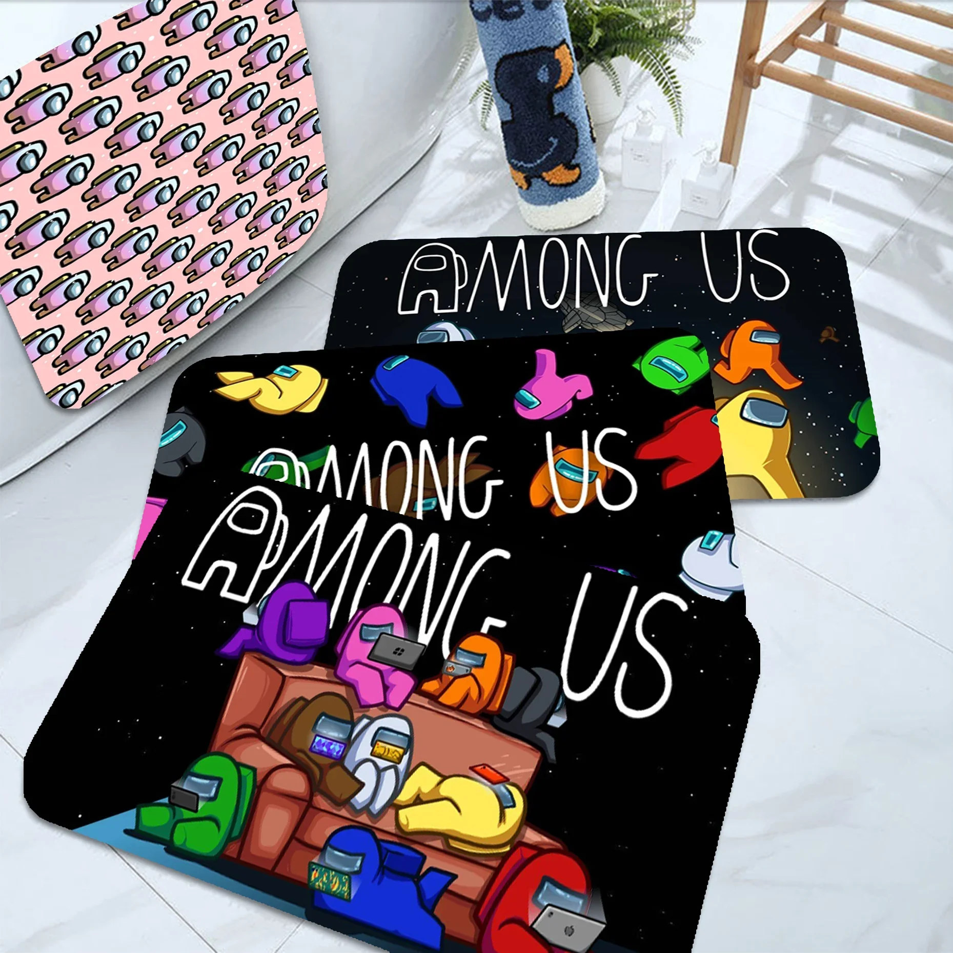 Cartoon Game A-Among US Floor Mat Bath Mat Nordic Style Home Doormat Bathroom-Toilet Mats Bedroom Welcome Doormat
Cartoon Game A-Among US Floor Mat Bath Mat Nordic Style Home Doormat Bathroom-Toilet Mats Bedroom Welcome Doormat
