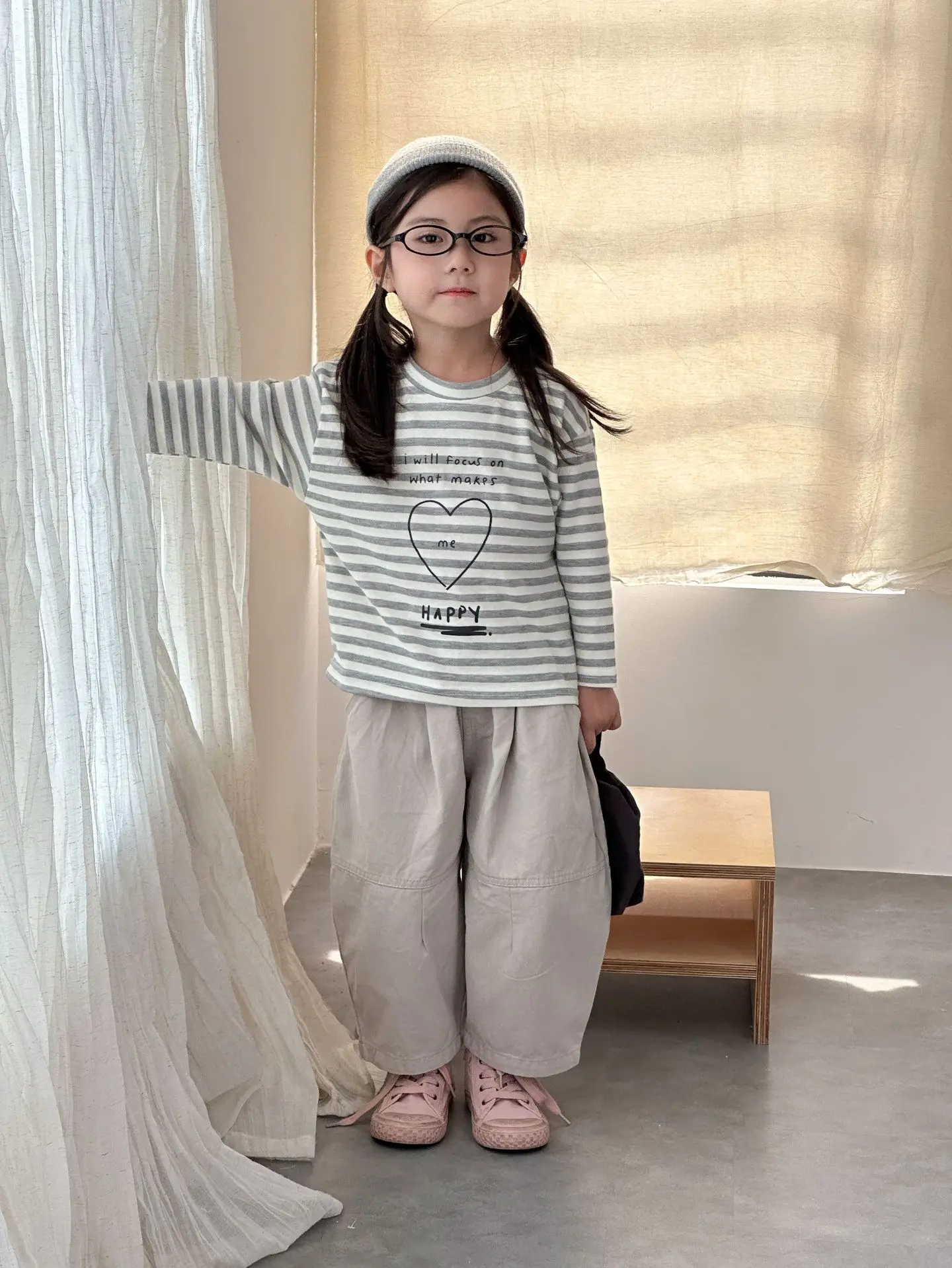 2025 Autumn New Children Long Sleeve T Shirts Cotton Girls Loose Striped Bottoming Shirt Boys Versatile Casual Tops Kids Clothes 36 S643f939b9742485dabc6a18685aa172f4