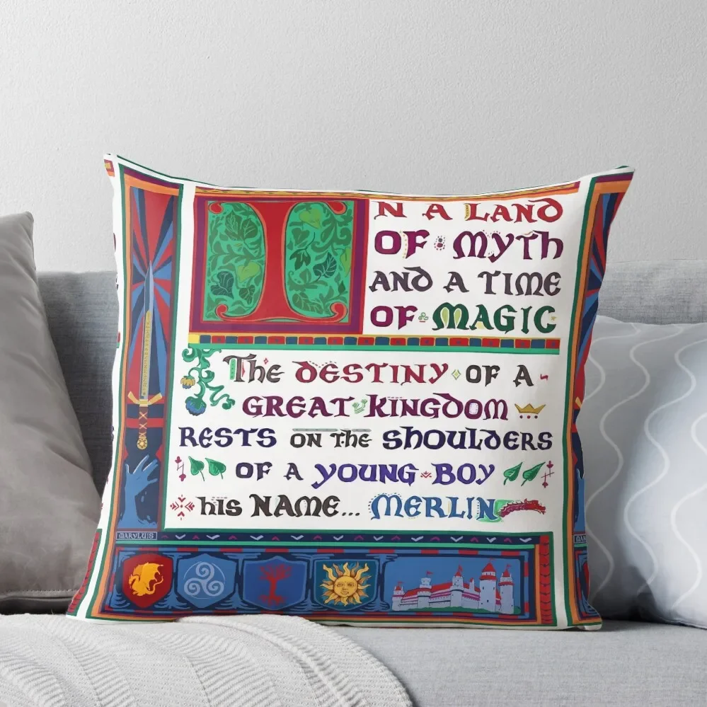 In a land of myth and a time of magic - Merlin Throw Pillow Cushion Covers For Living Room Pillow Cases
In a land of myth and a time of magic - Merlin Throw Pillow Cushion Covers For Living Room Pillow Cases
